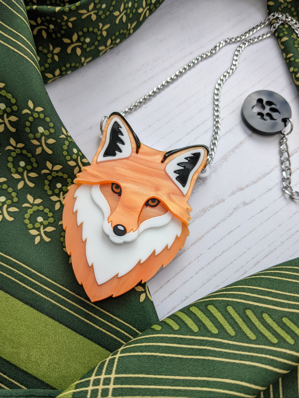 PRE ORDER Fox Necklace - 'Summer'