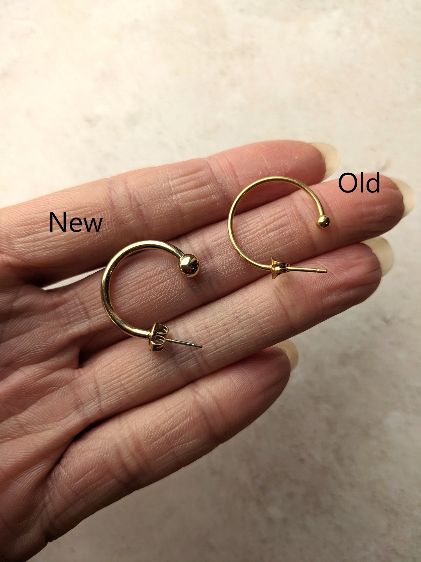 Honey Bee Hoop Earrings