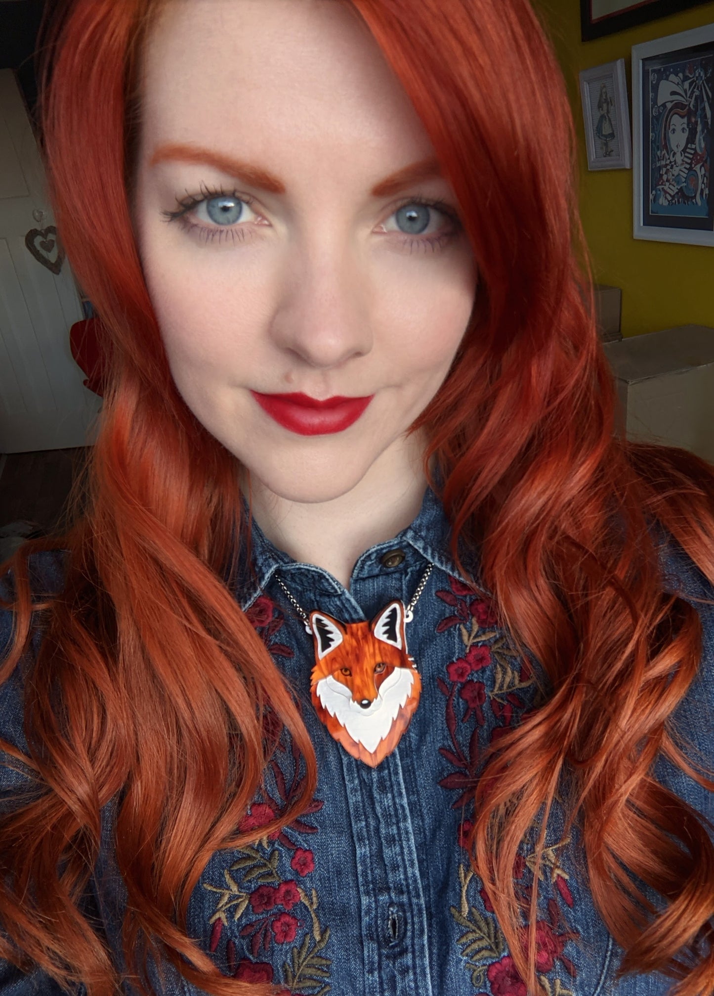 Fox Necklace - 'Autumn'