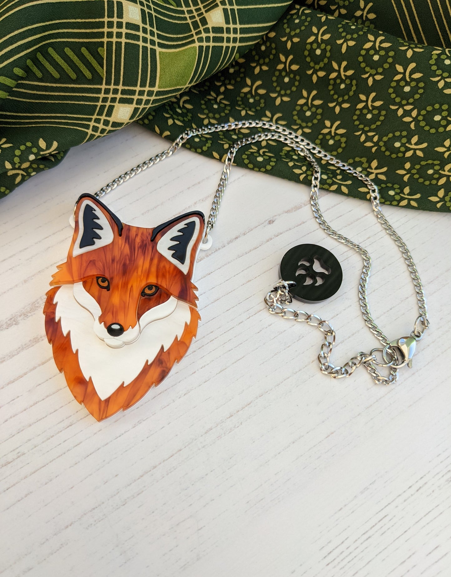 Fox Necklace - 'Autumn'
