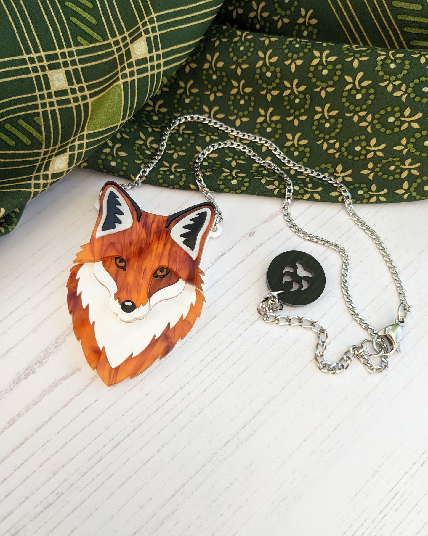 Fox Necklace - 'Autumn'