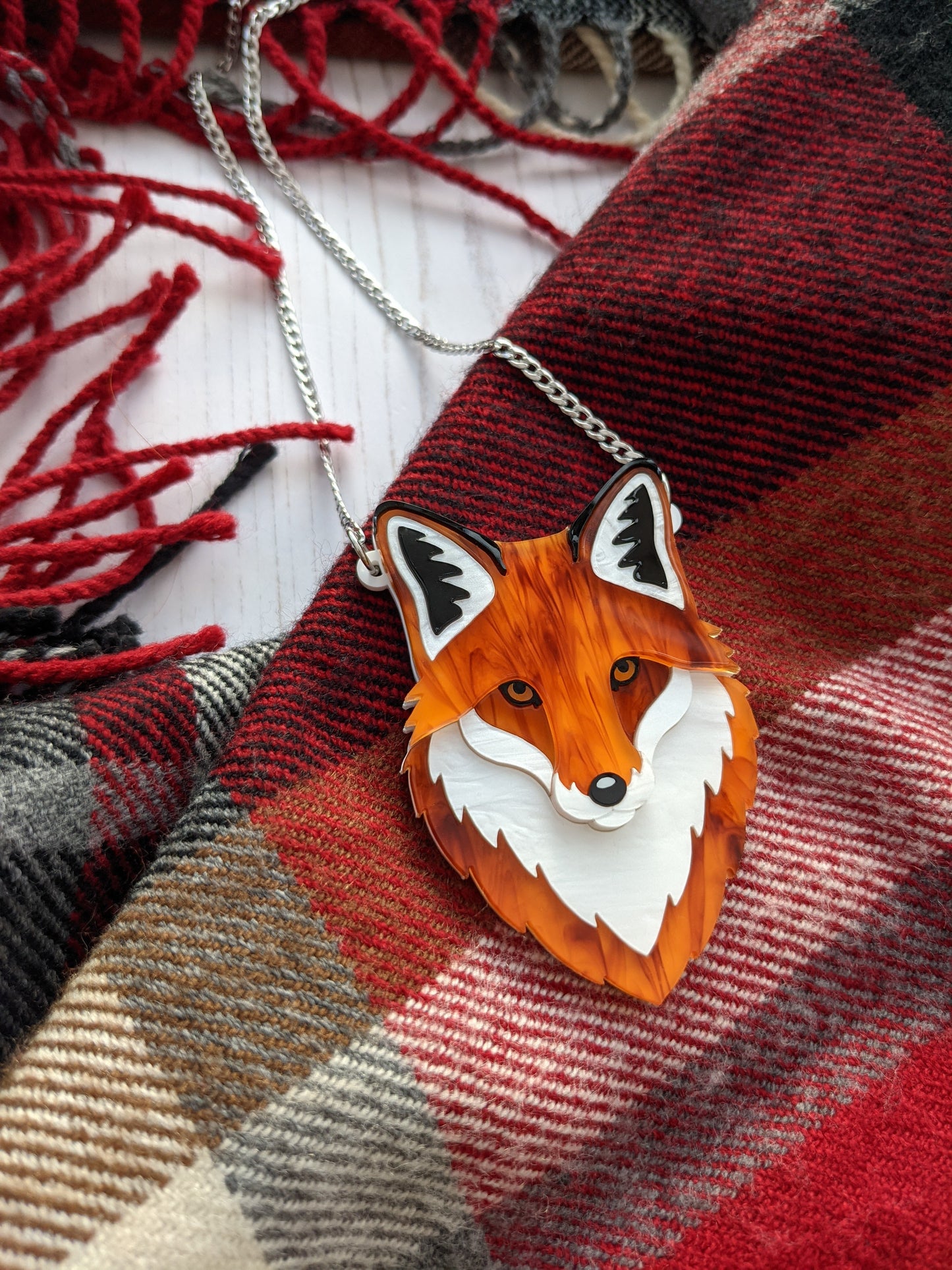 Fox Necklace - 'Autumn'