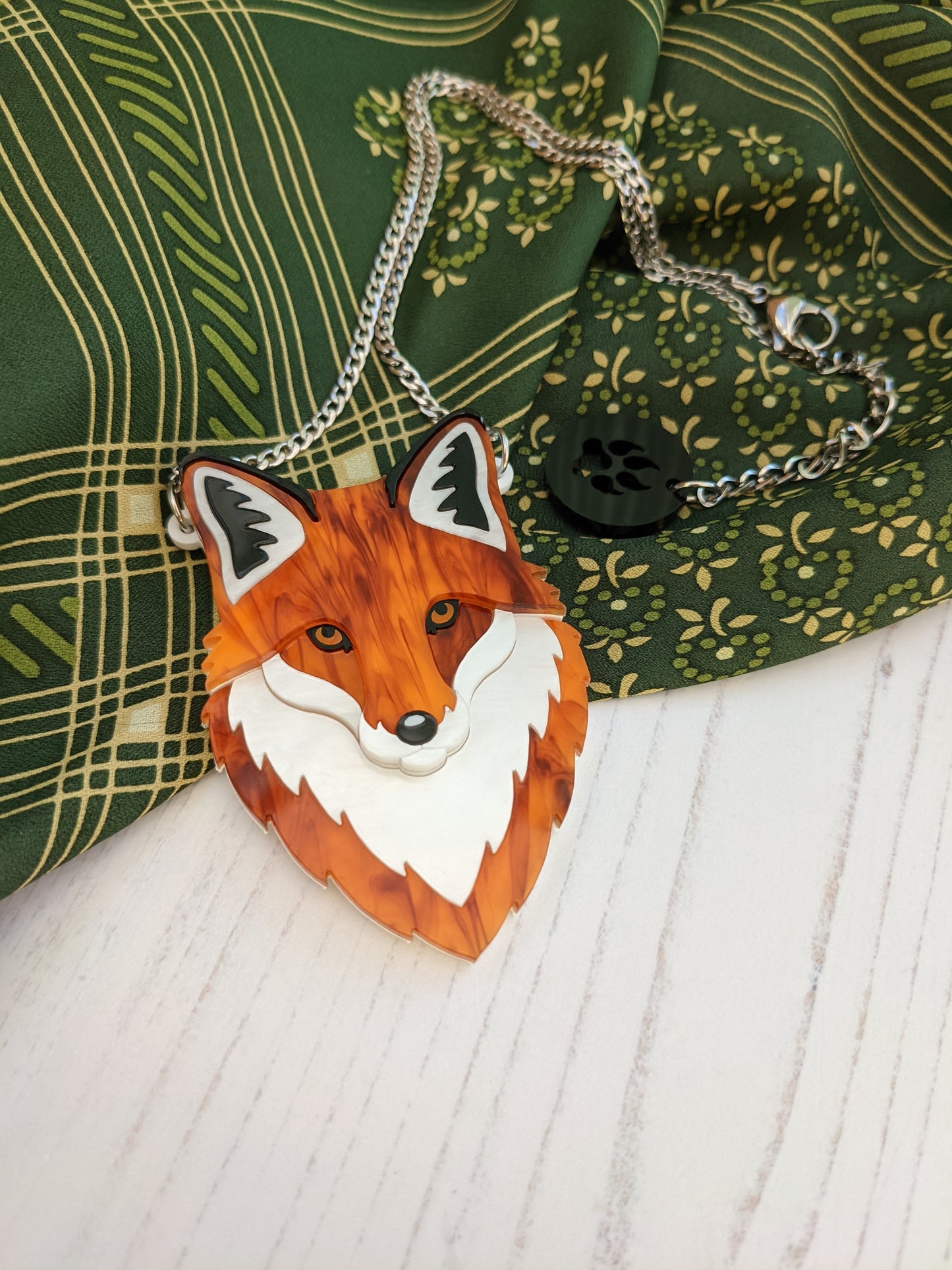 Fox Necklace - 'Autumn'