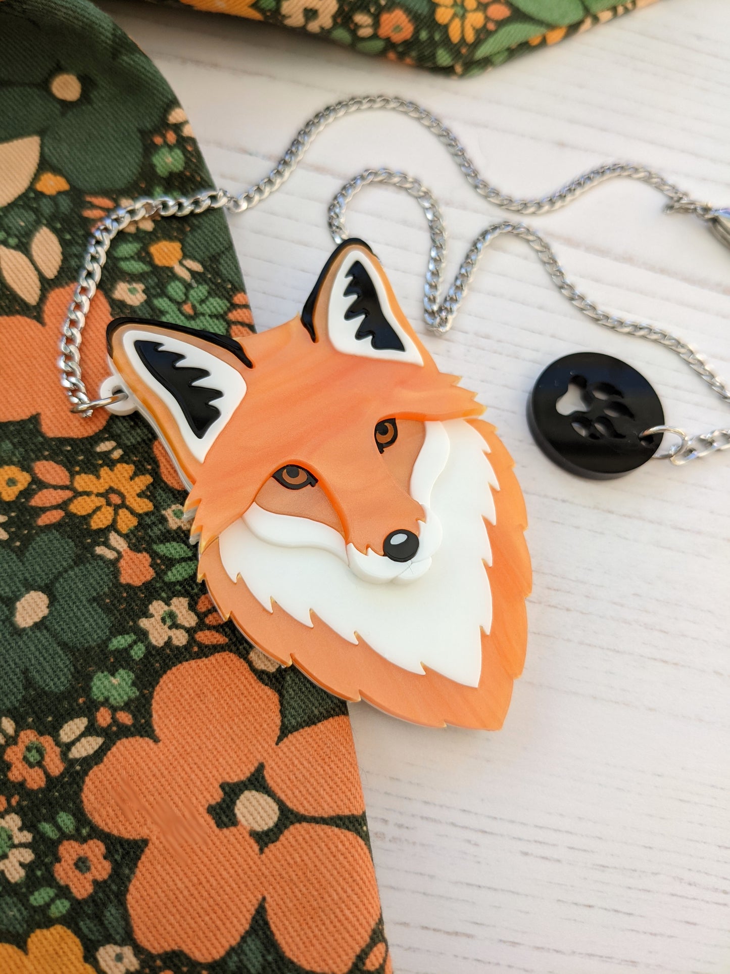 PRE ORDER Fox Necklace - 'Summer'