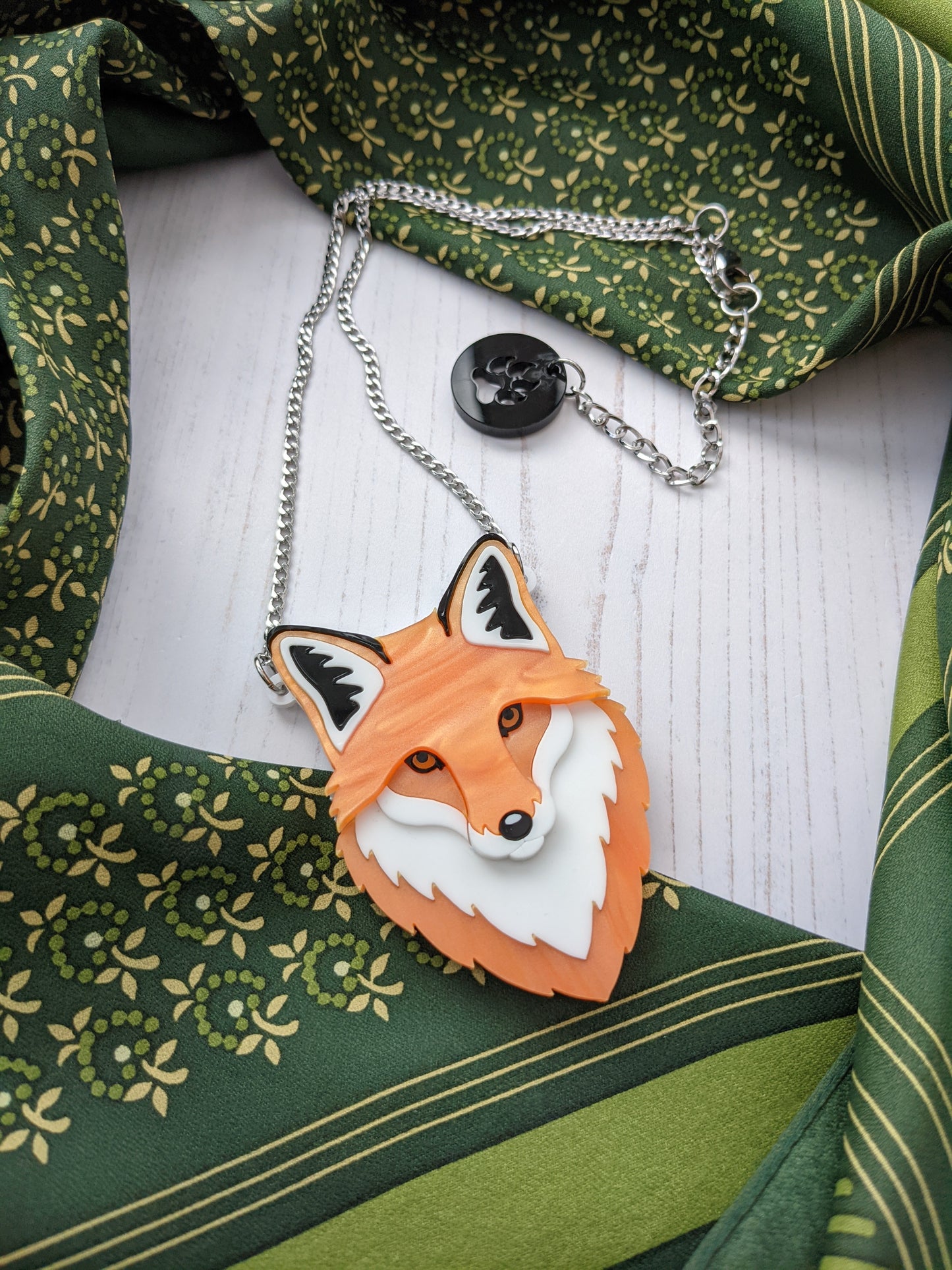 PRE ORDER Fox Necklace - 'Summer'