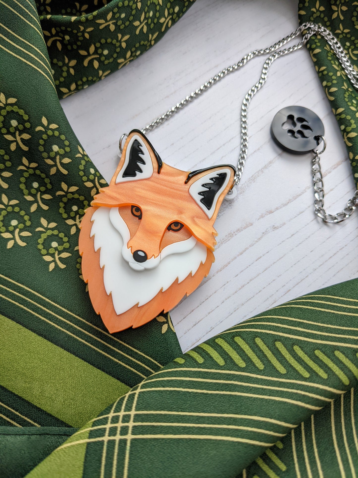 PRE ORDER Fox Necklace - 'Summer'