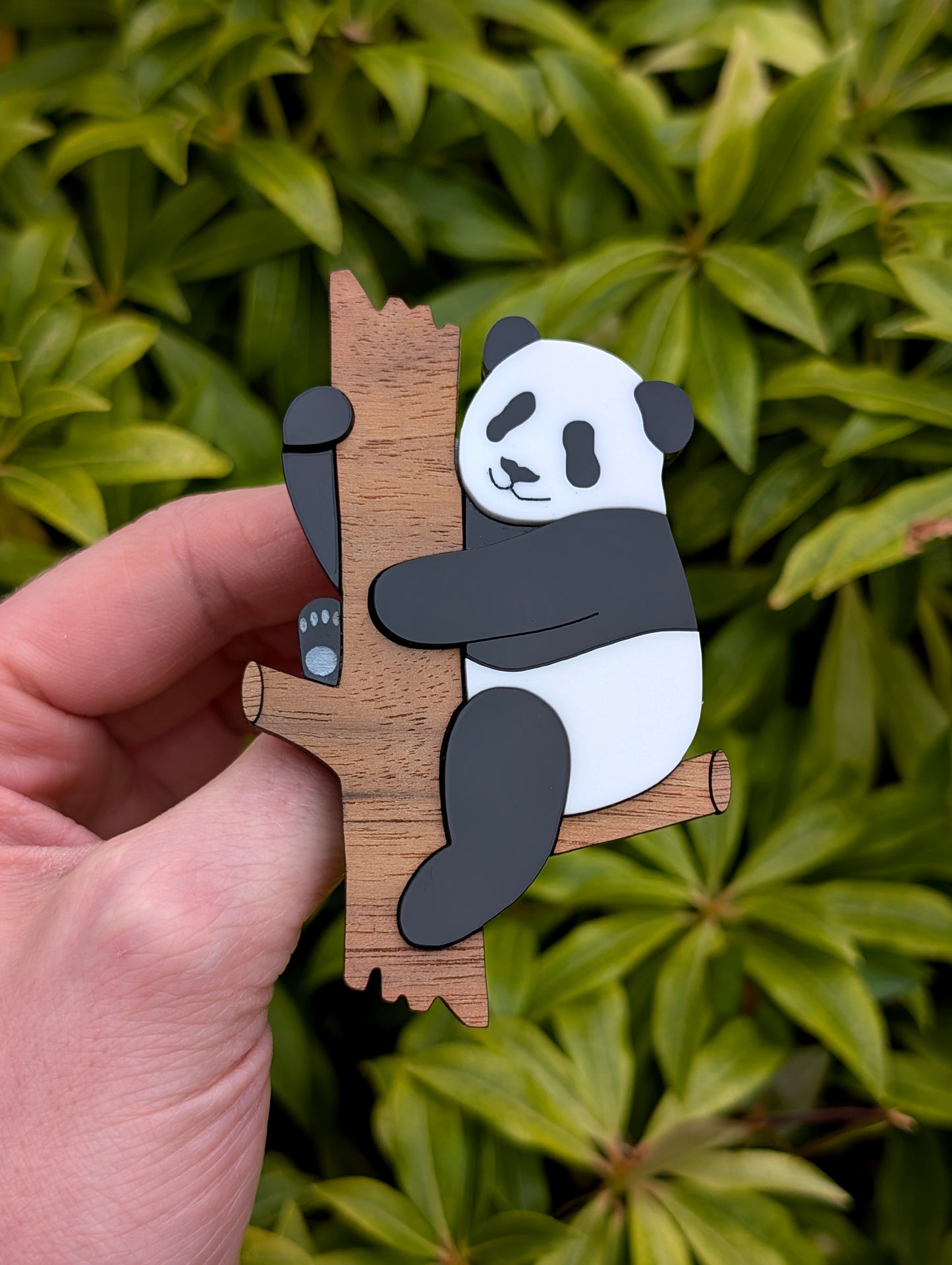*NEW* PRE ORDER Panda Tree Brooch ORIGINAL PLAIN