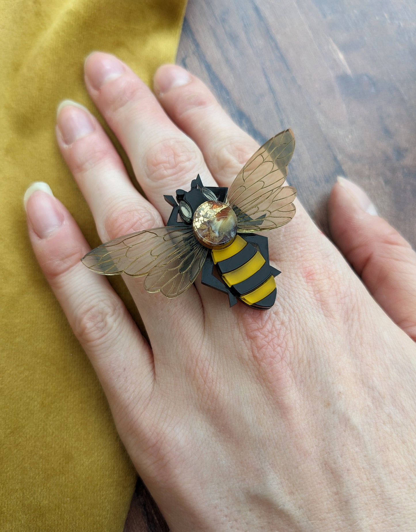 PRE ORDER Honey Bee Ring