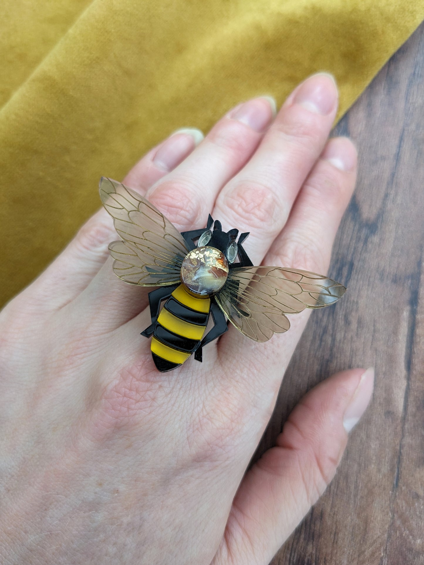 PRE ORDER Honey Bee Ring