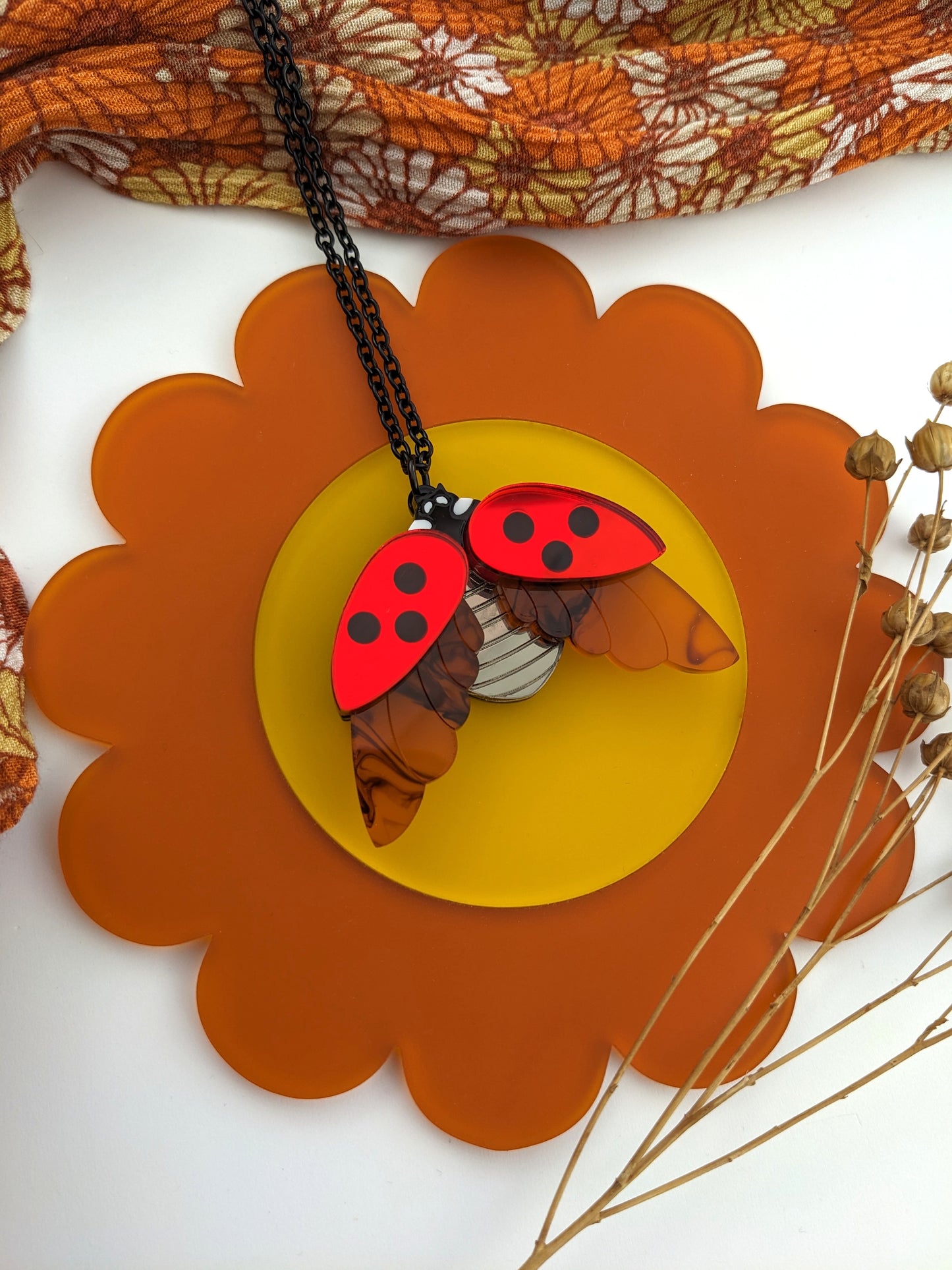 PRE ORDER Ladybird Pendant Choose from 3 different colours!