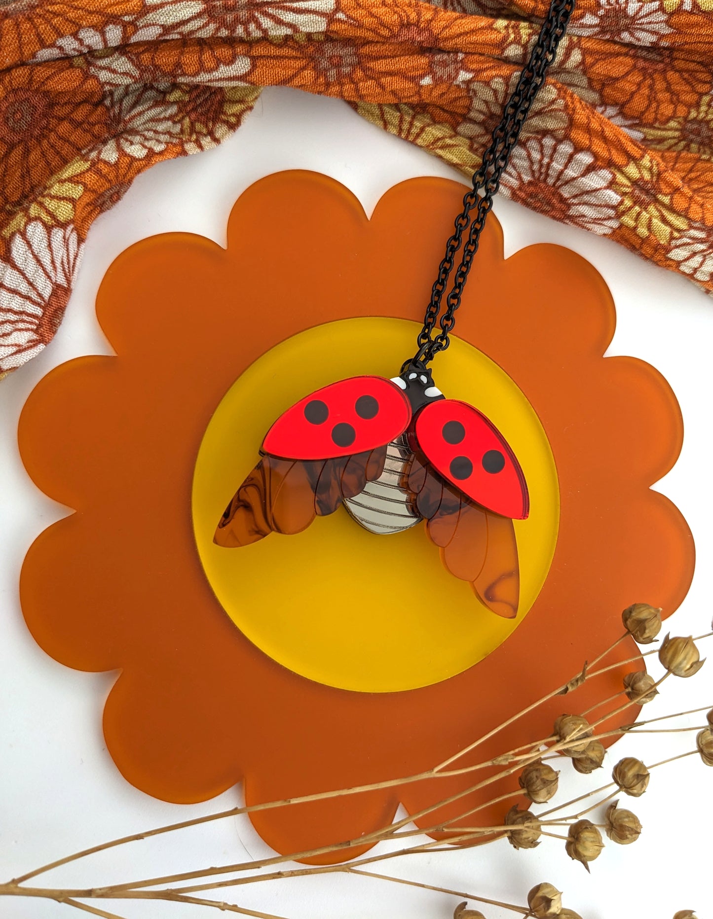 PRE ORDER Ladybird Pendant Choose from 3 different colours!