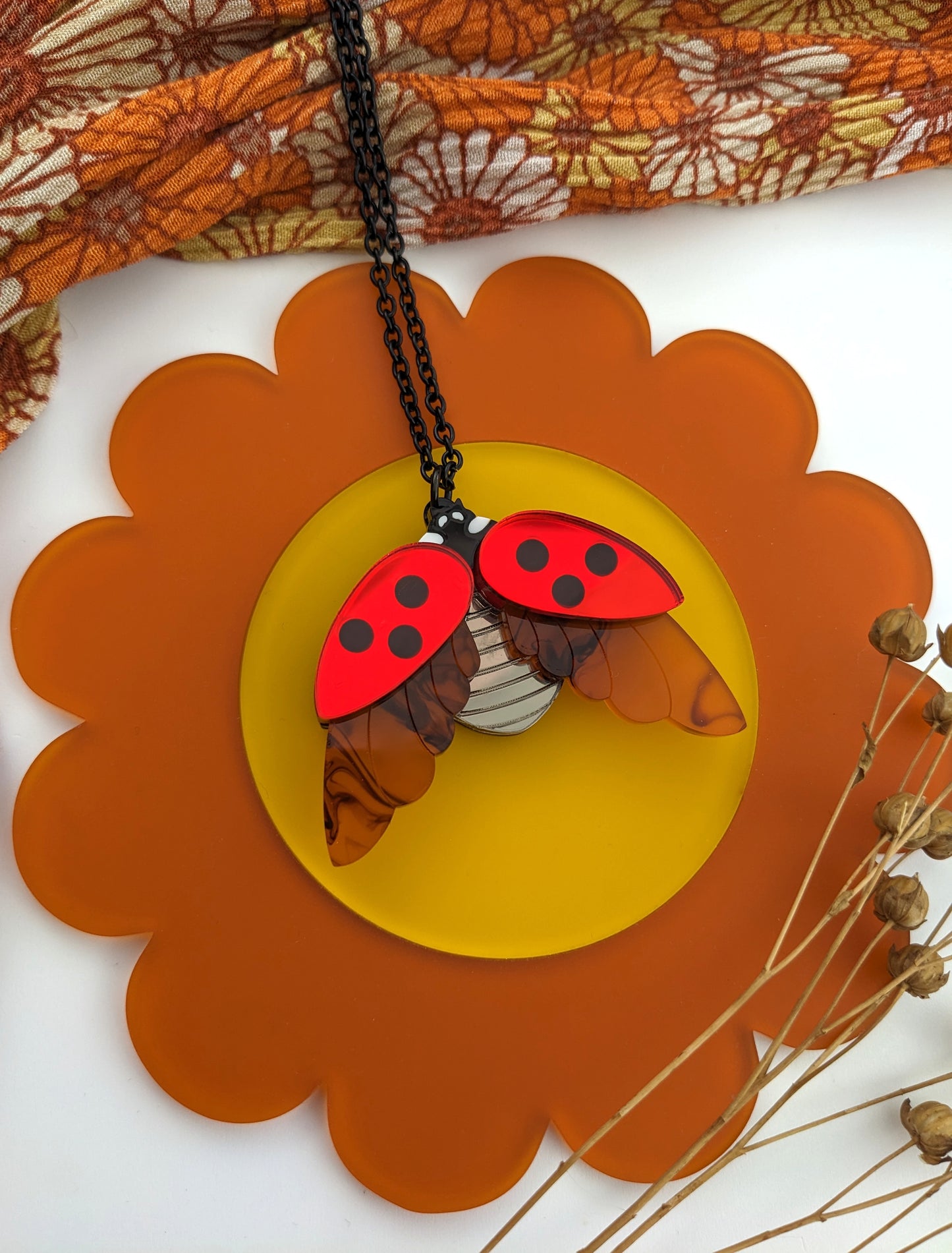 PRE ORDER Ladybird Pendant Choose from 3 different colours!