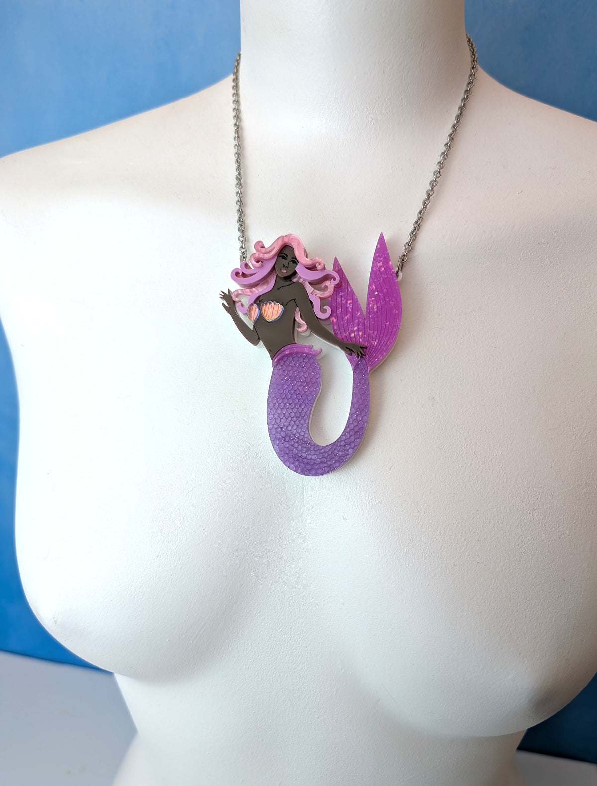PRE ORDER Mermaid Small Necklace (5 colours)