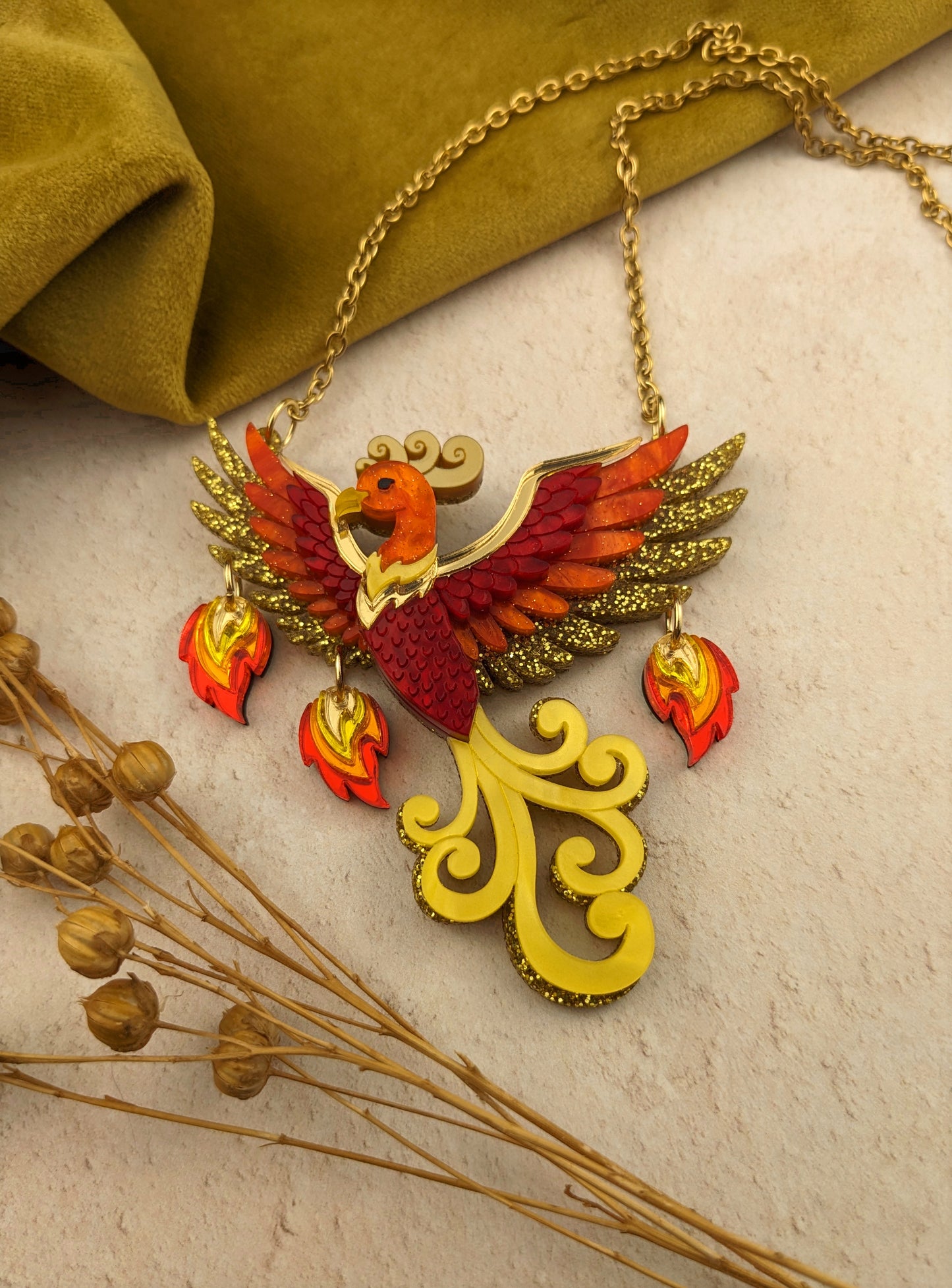 PRE ORDER Phoenix Small Necklace