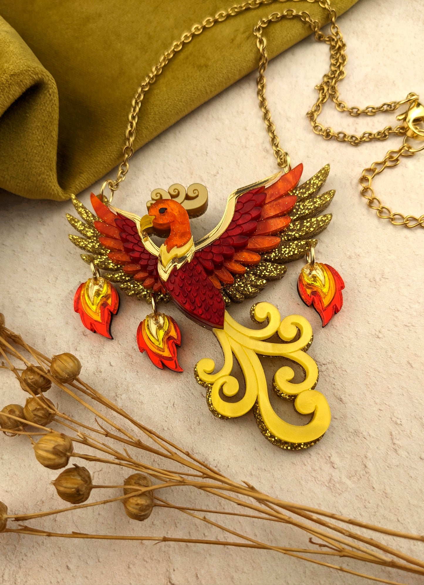 PRE ORDER Phoenix Small Necklace