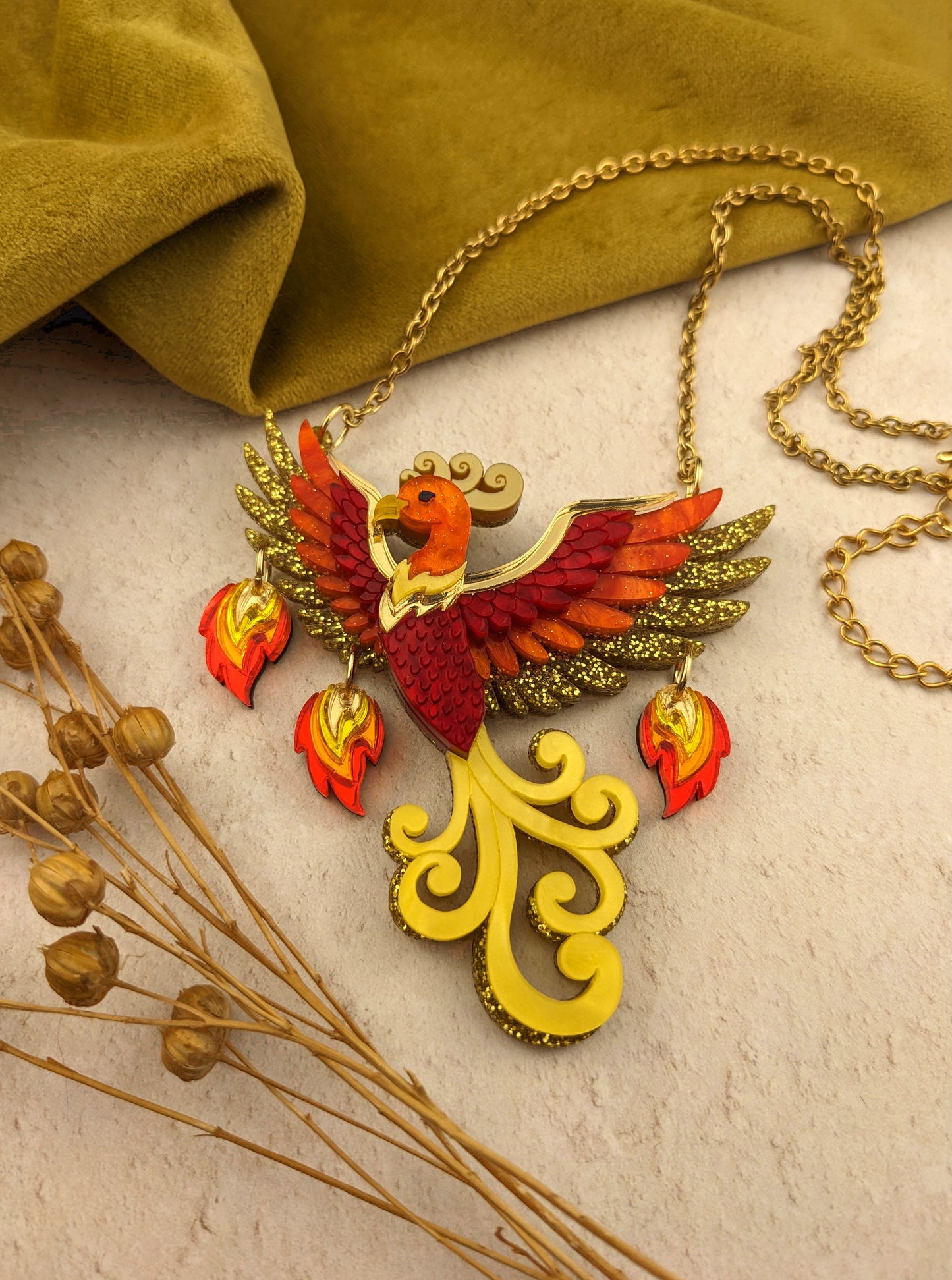 PRE ORDER Phoenix Small Necklace