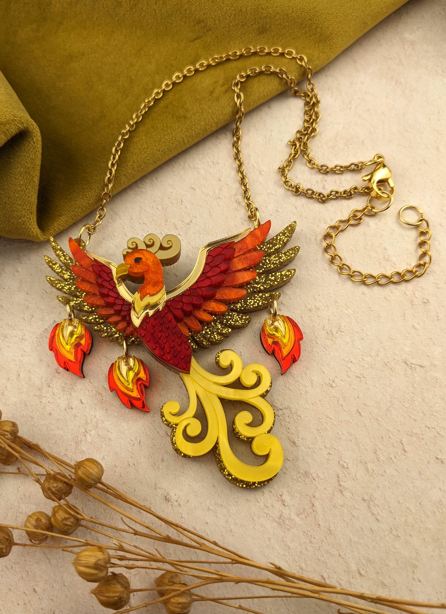 PRE ORDER Phoenix Small Necklace