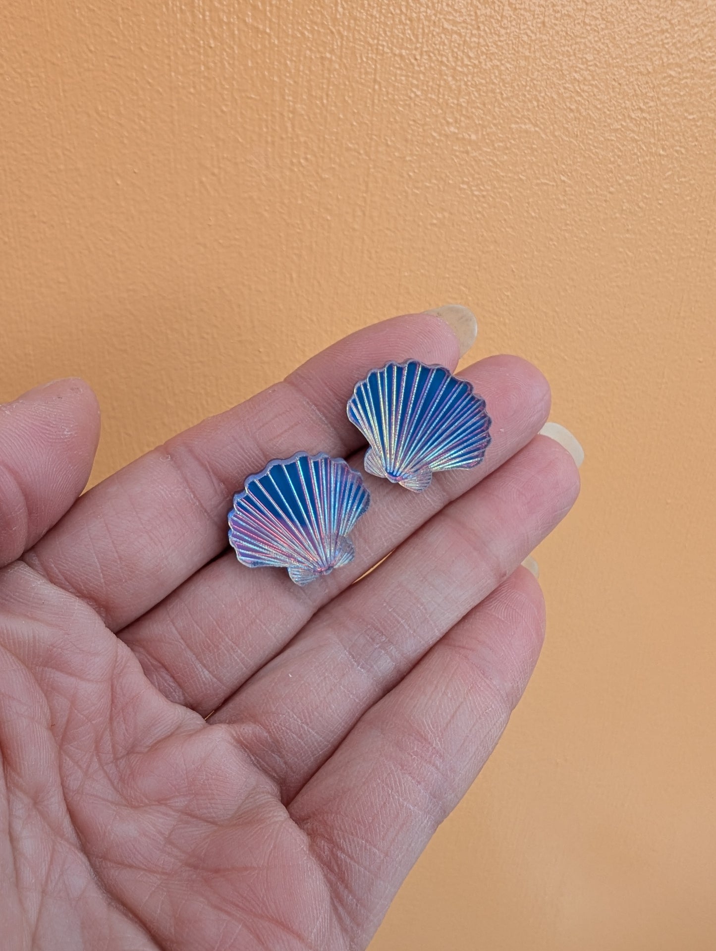 Shell Stud Earrings (6 colours)