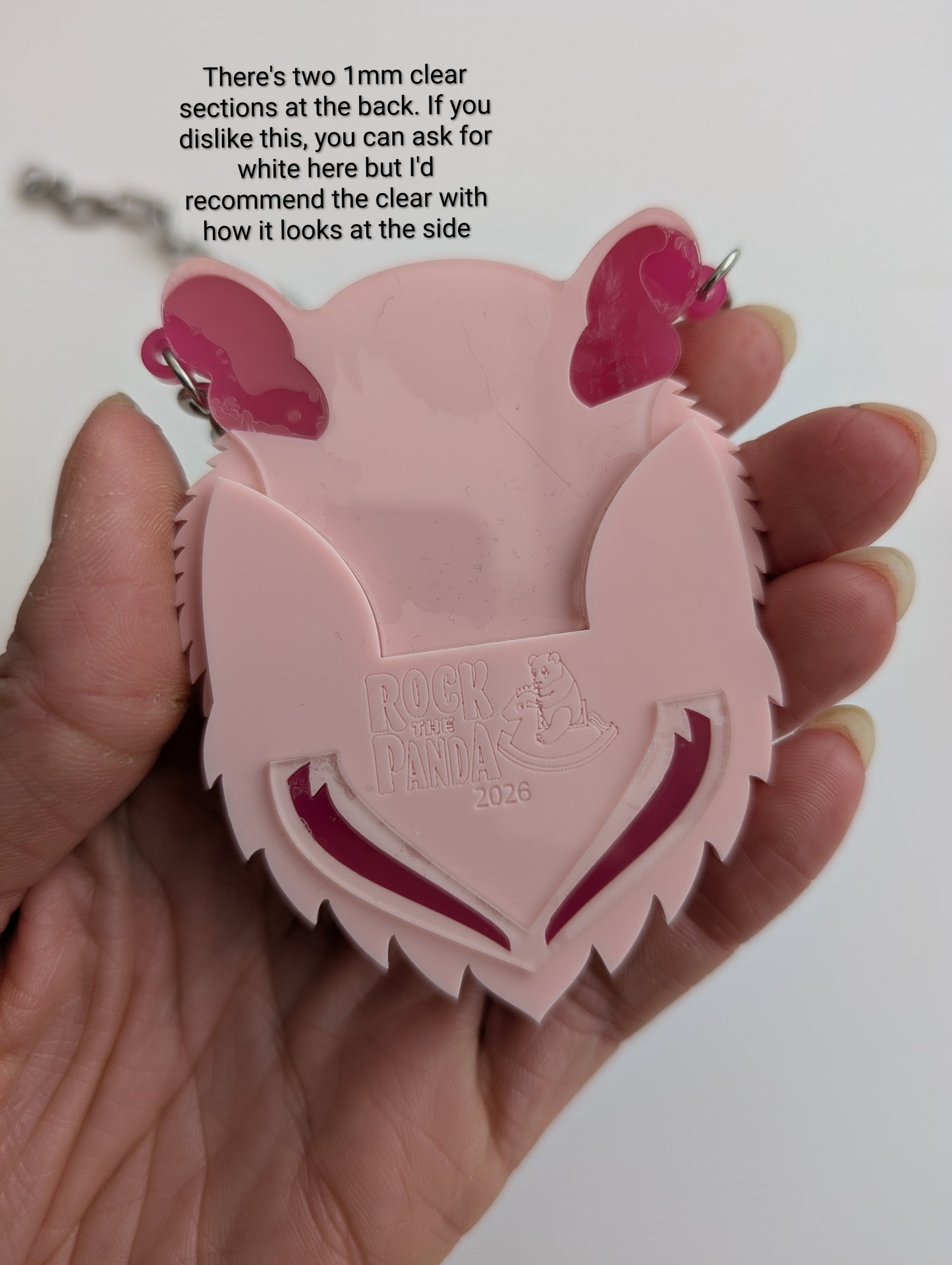 PRE ORDER Small Tiger Necklace 2026 (Pink)