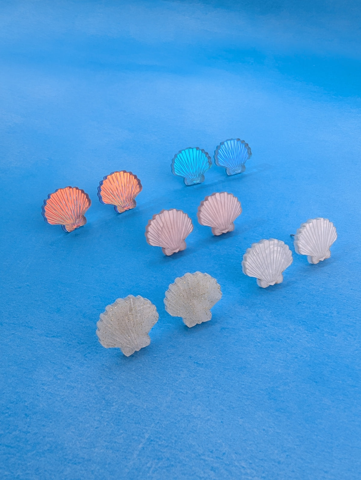 Shell Stud Earrings (6 colours)