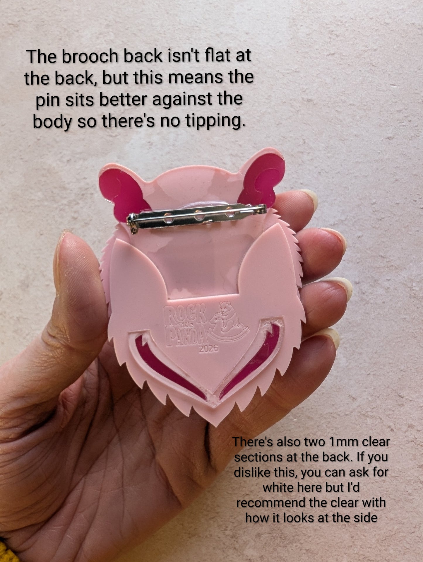 PRE ORDER Statement Tiger Brooch 2026 (Pink)