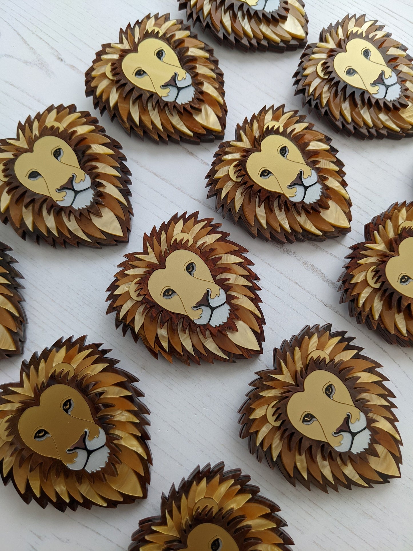 PRE ORDER Lion Brooch