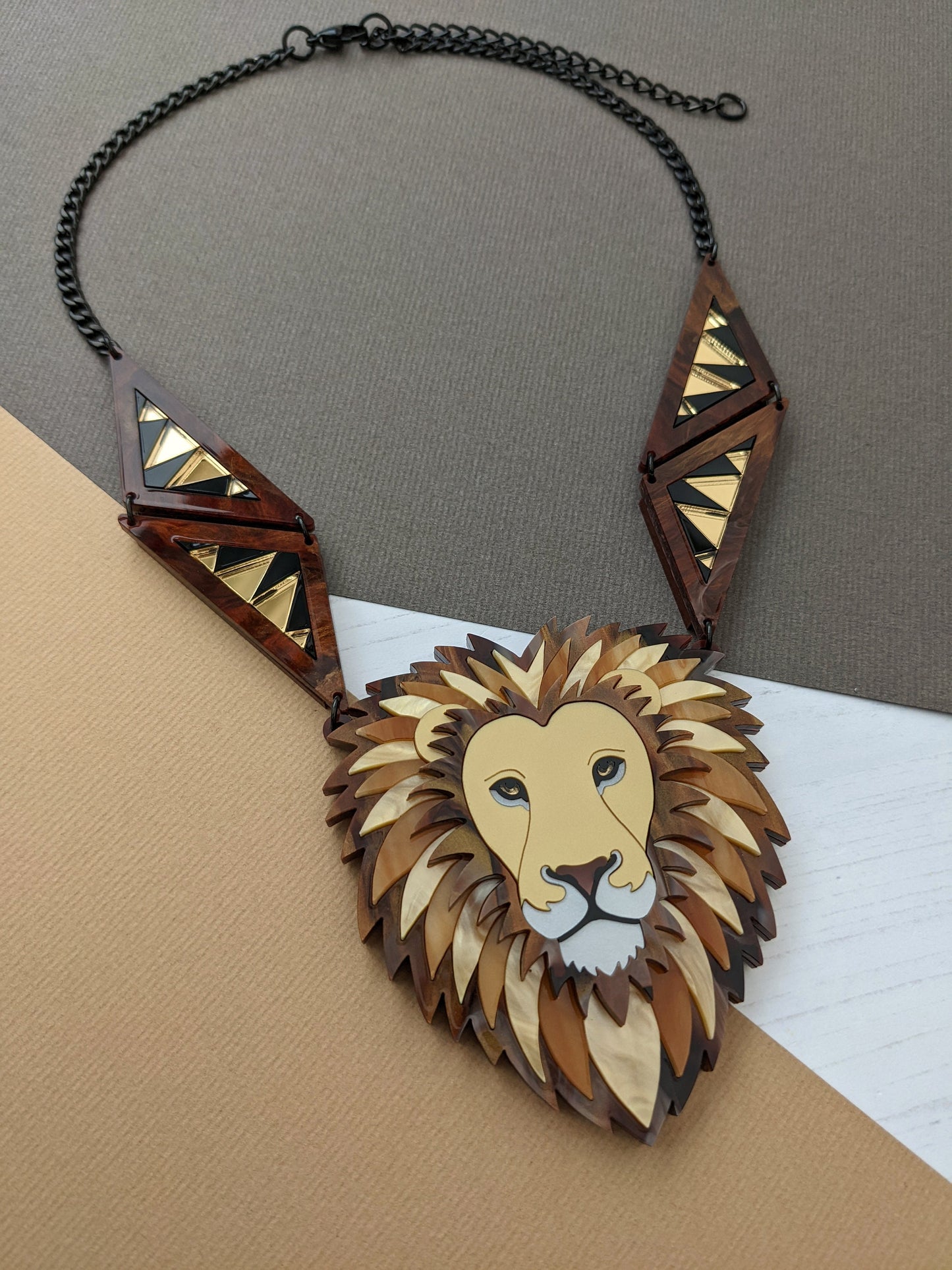 PRE ORDER Statement Lion Necklace