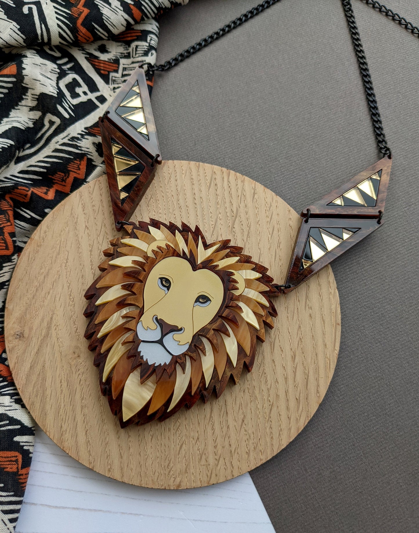 PRE ORDER Statement Lion Necklace