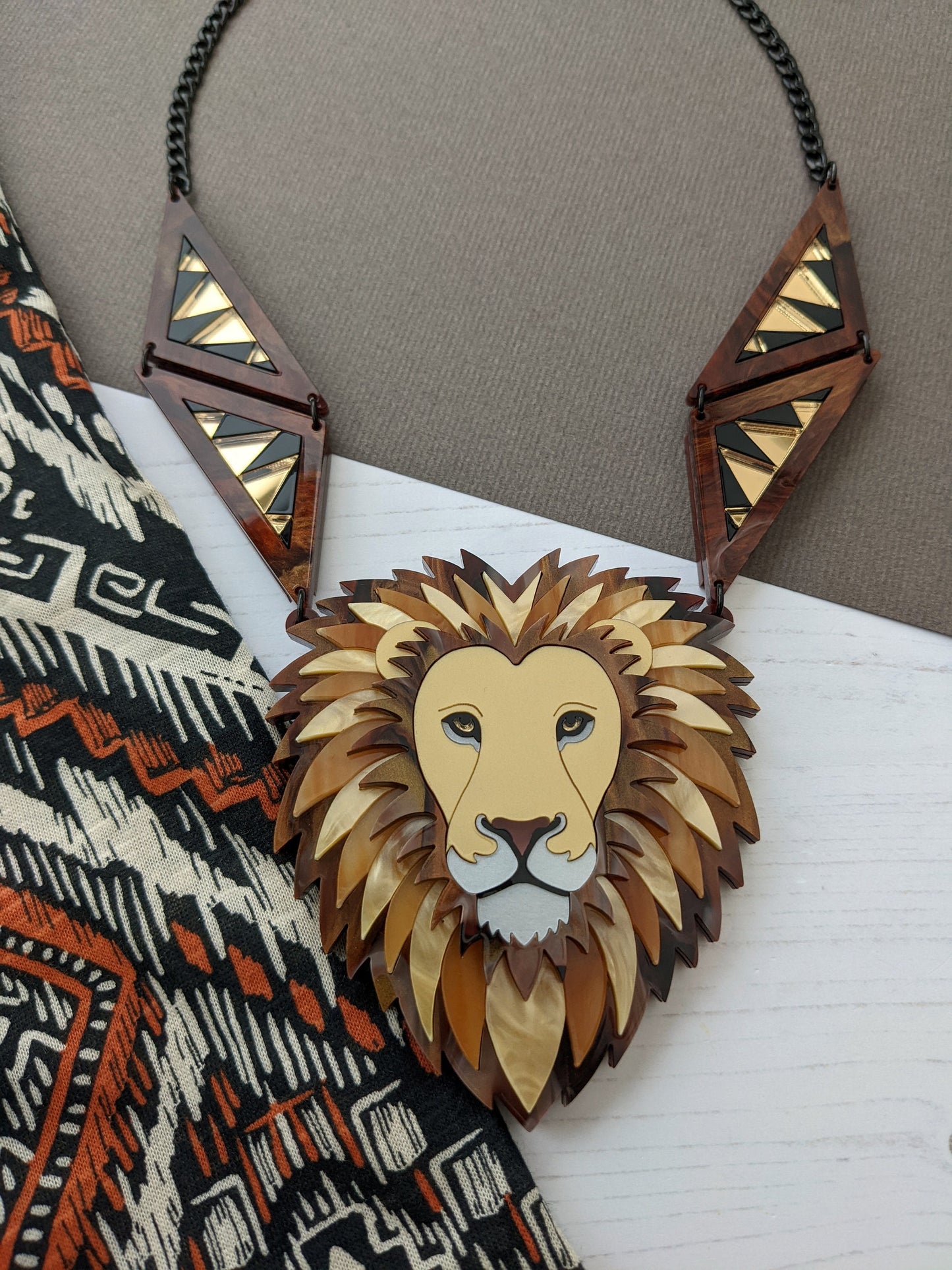 PRE ORDER Statement Lion Necklace