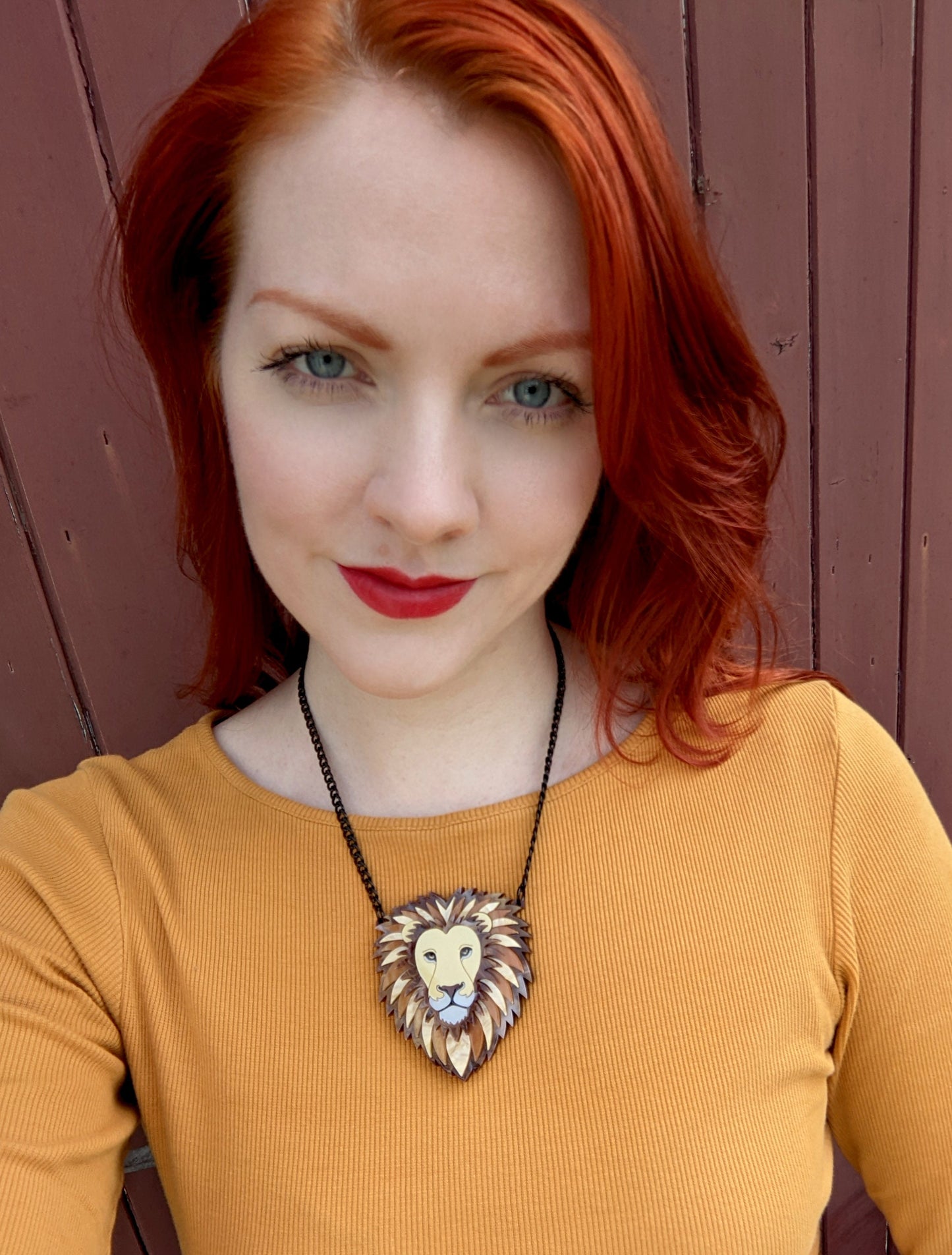 PRE ORDER Lion Necklace - Choose from Two sizes