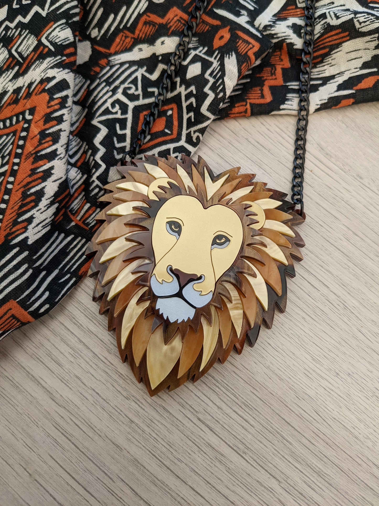 PRE ORDER Lion Necklace - Choose from Two sizes