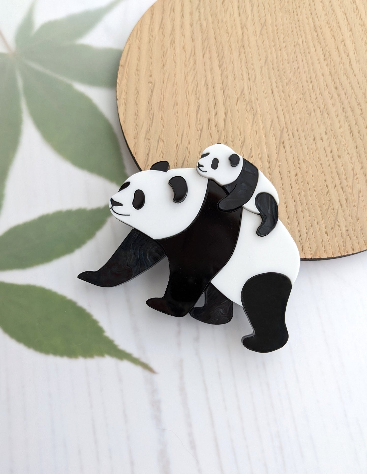 PRE ORDER Panda Mum Brooch