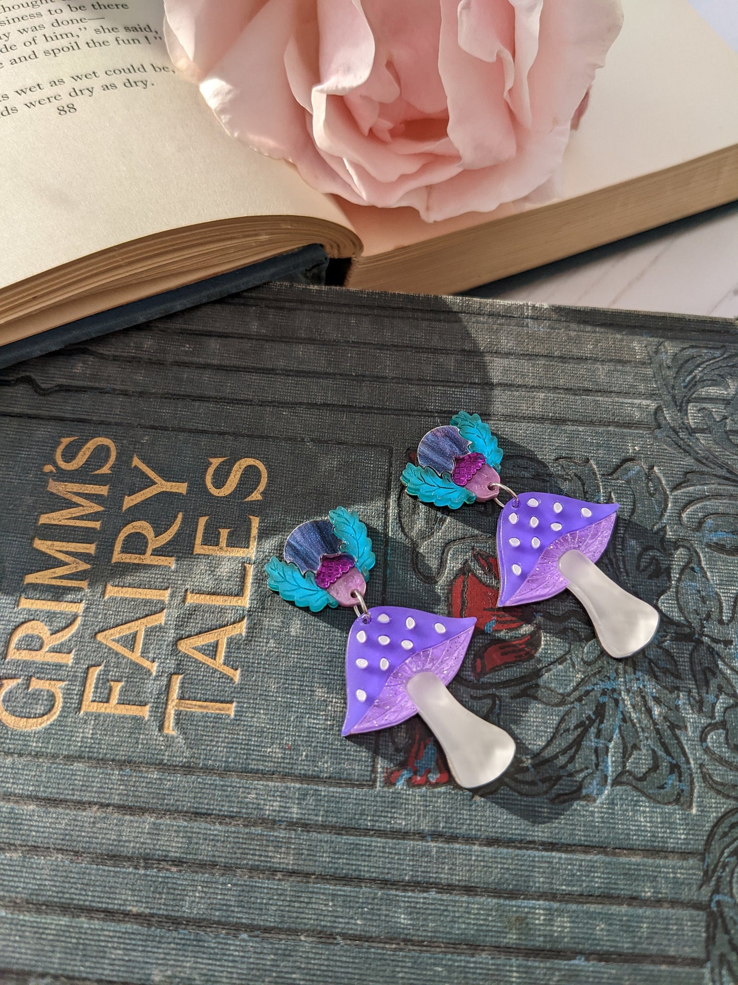 PRE ORDER Mushroom Earrings - Dreamland
