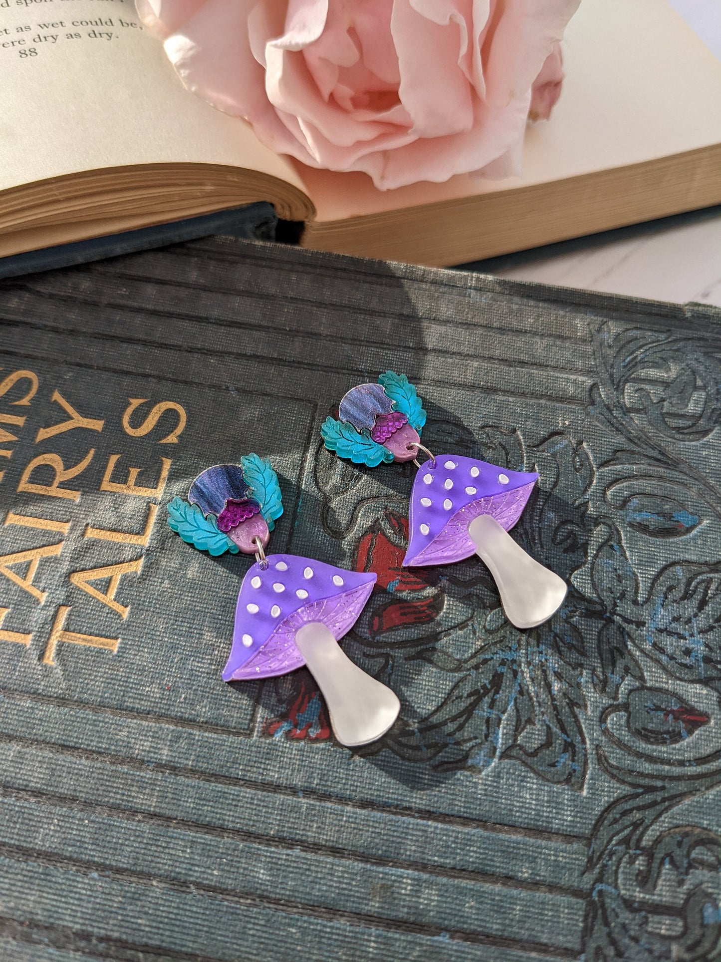 PRE ORDER Mushroom Earrings - Dreamland