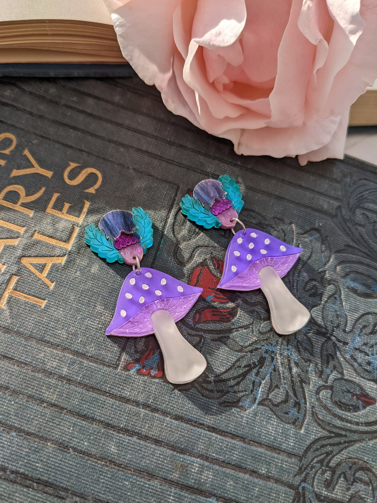 PRE ORDER Mushroom Earrings - Dreamland