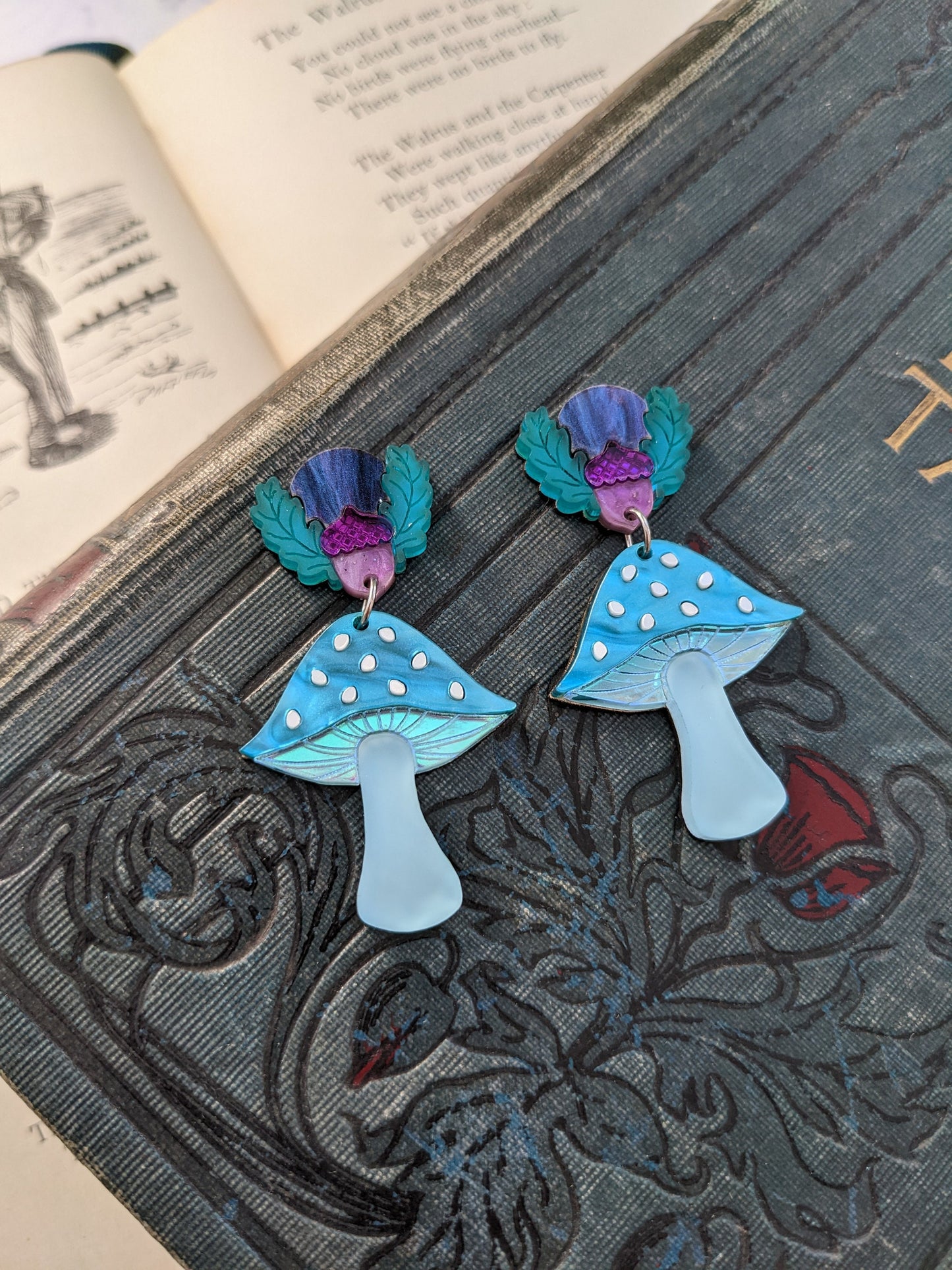 PRE ORDER Mushrooms Earrings - Dreamland