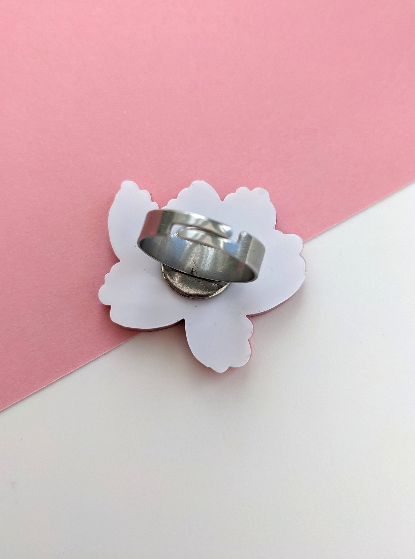 PRE ORDER Peony Ring - Bright Pink